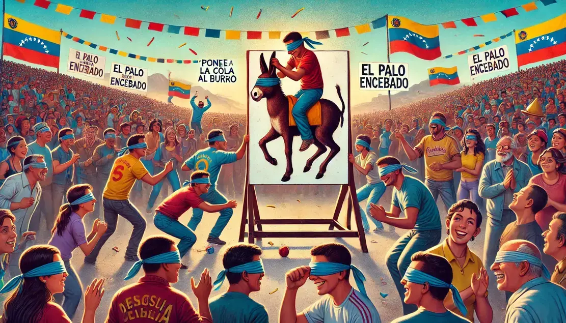 Ponle la Cola al Burro" y "El Palo Encebado