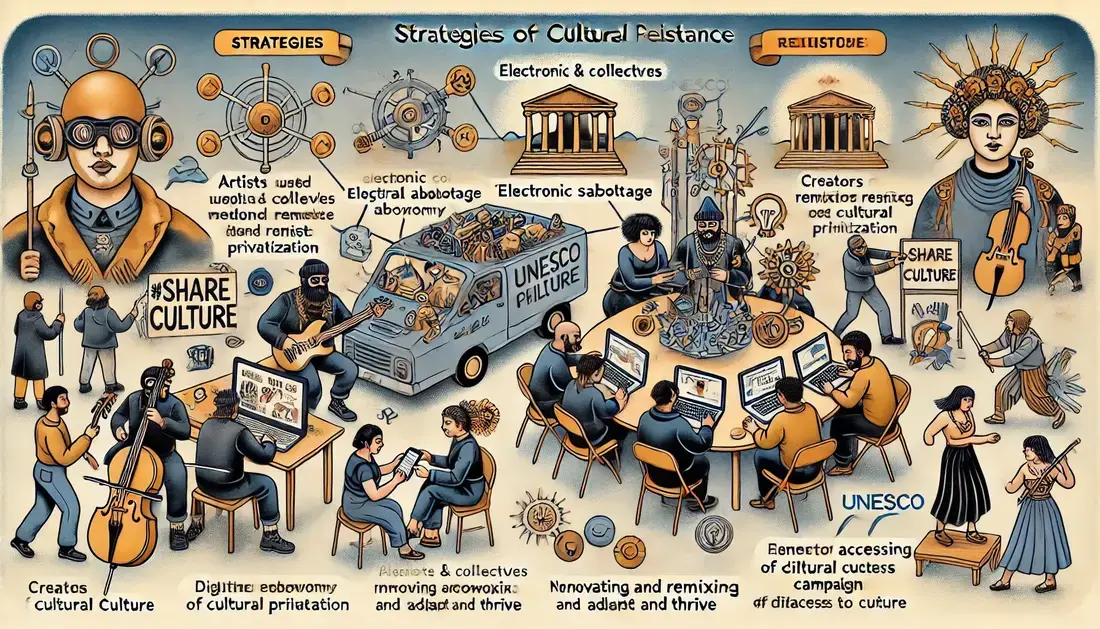 estrategias de resistencia cultural, destacando la autonomía 