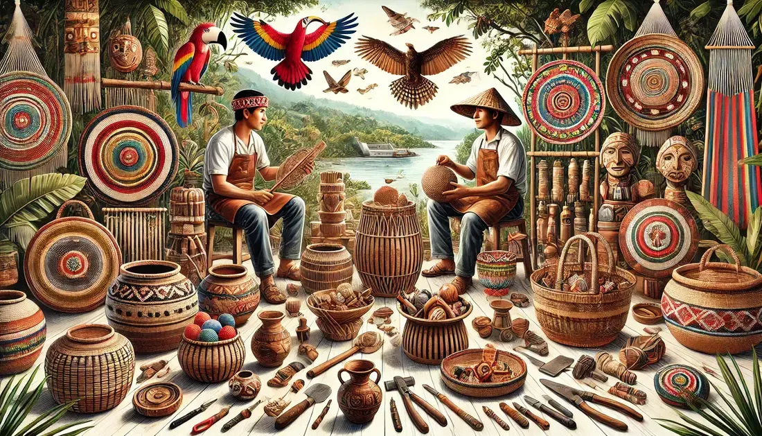 artesanía indígena en Venezuela