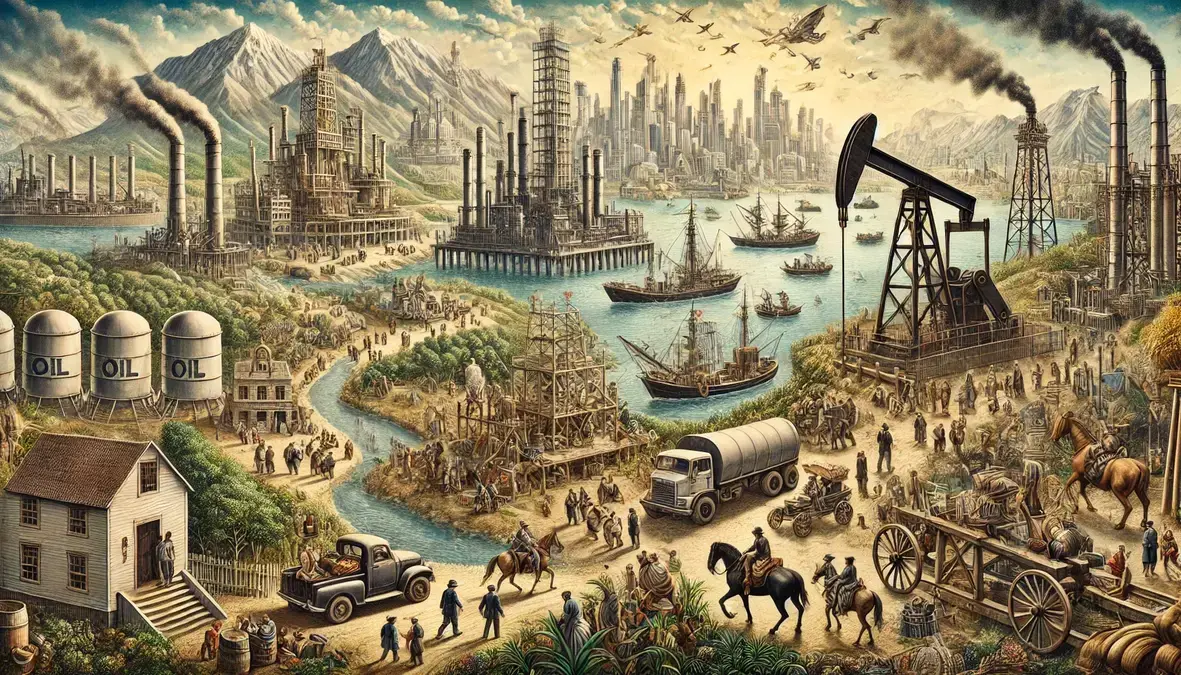  impacto del petróleo en la sociedad venezolana