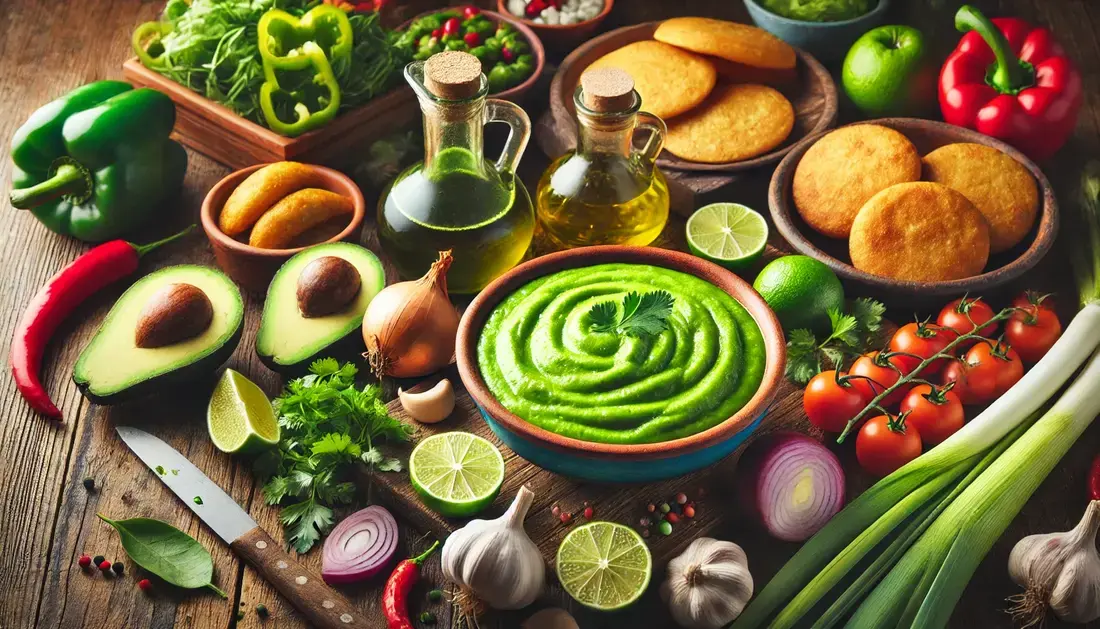  ingredientes y la preparación de la auténtica guasacaca venezolana.