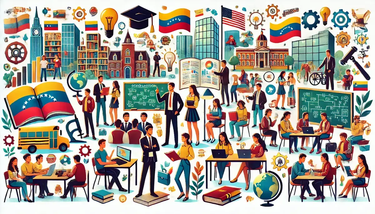 la importancia de la educación y el desarrollo profesional para la juventud venezolana.