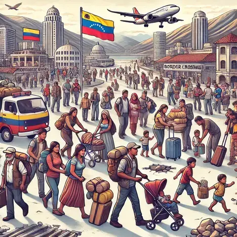 migración venezolana