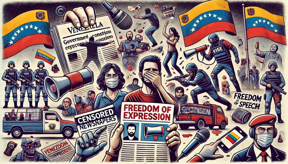 problemas de libertad de expresión en Venezuela 