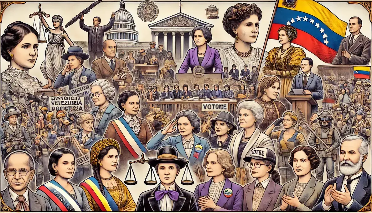 representa el liderazgo y activismo femenino en la política venezolana.